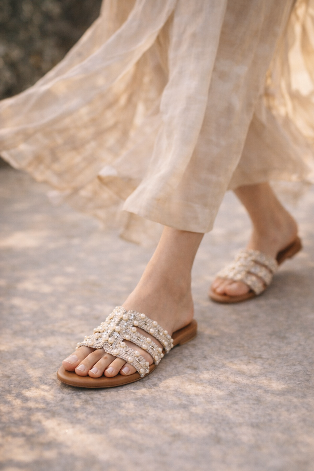Aura Pearl Flats