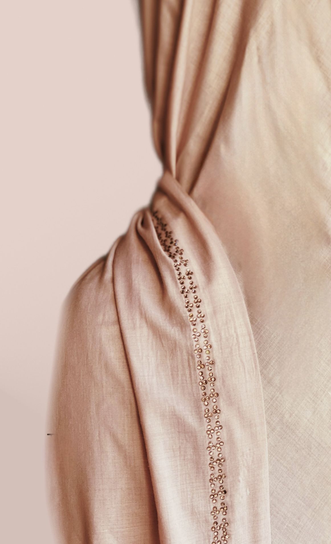 Breezy Summer shawl - Dusty Pink