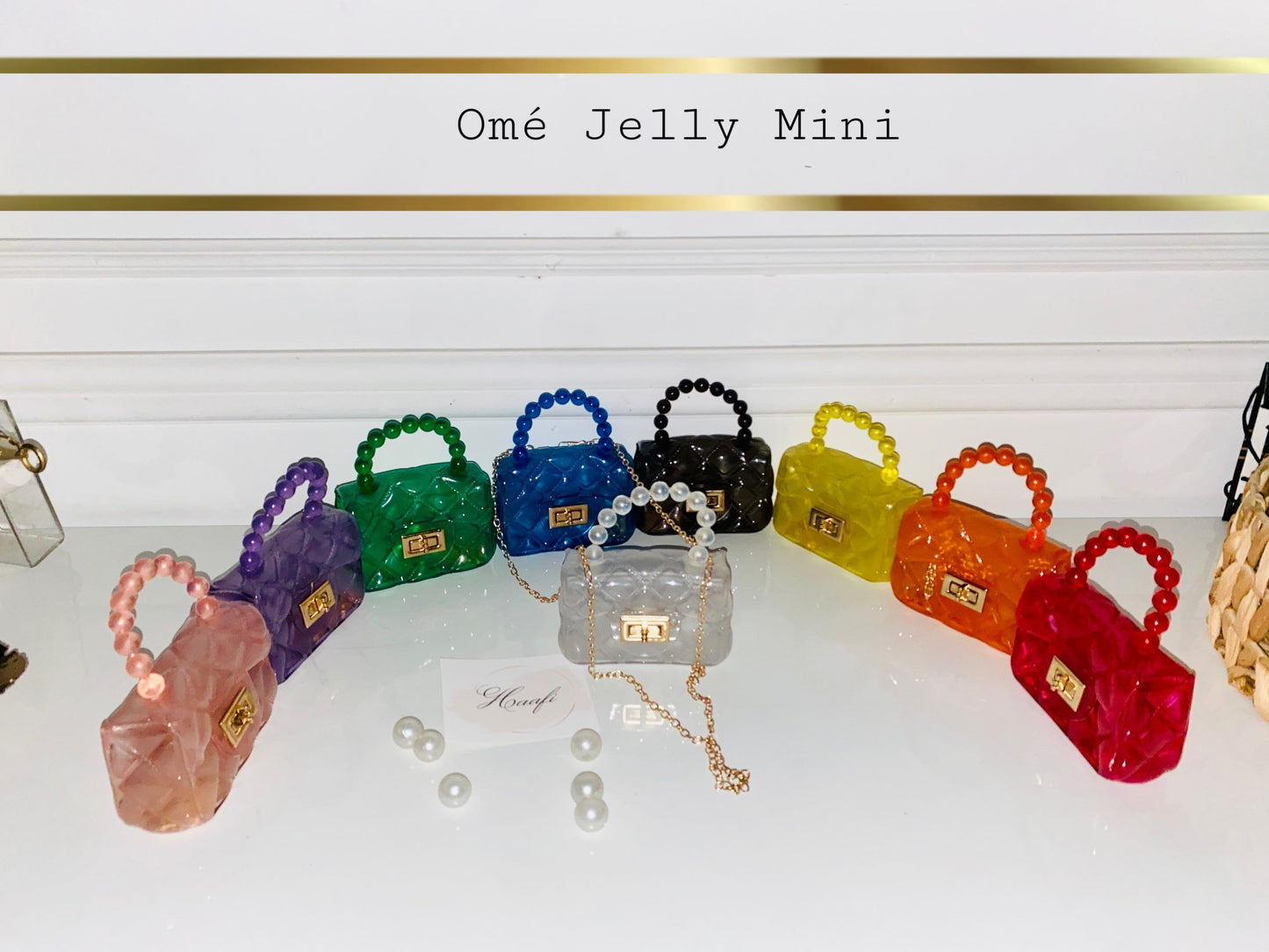 Omè Jelly Mini -  Clear Black